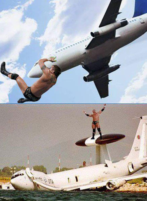 Randy Orton vs avion