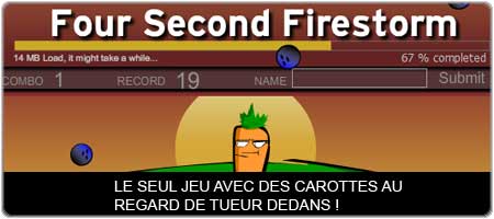Four second firestorm