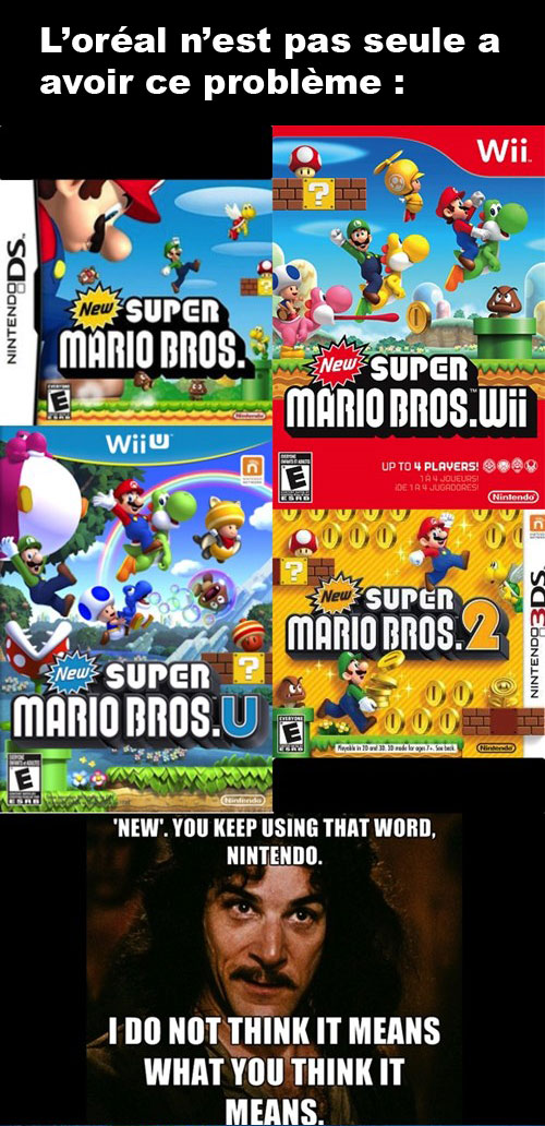 Publicité pourrie Nintendo New
