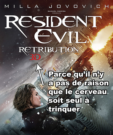 Resident Evil Retribution la critique pourrie